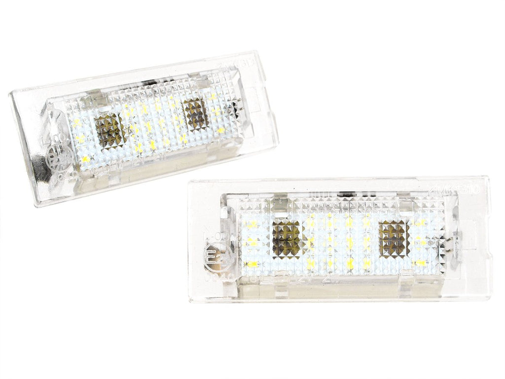 Pereche lămpi număr LED pentru BMW X5 E53 X3 E83