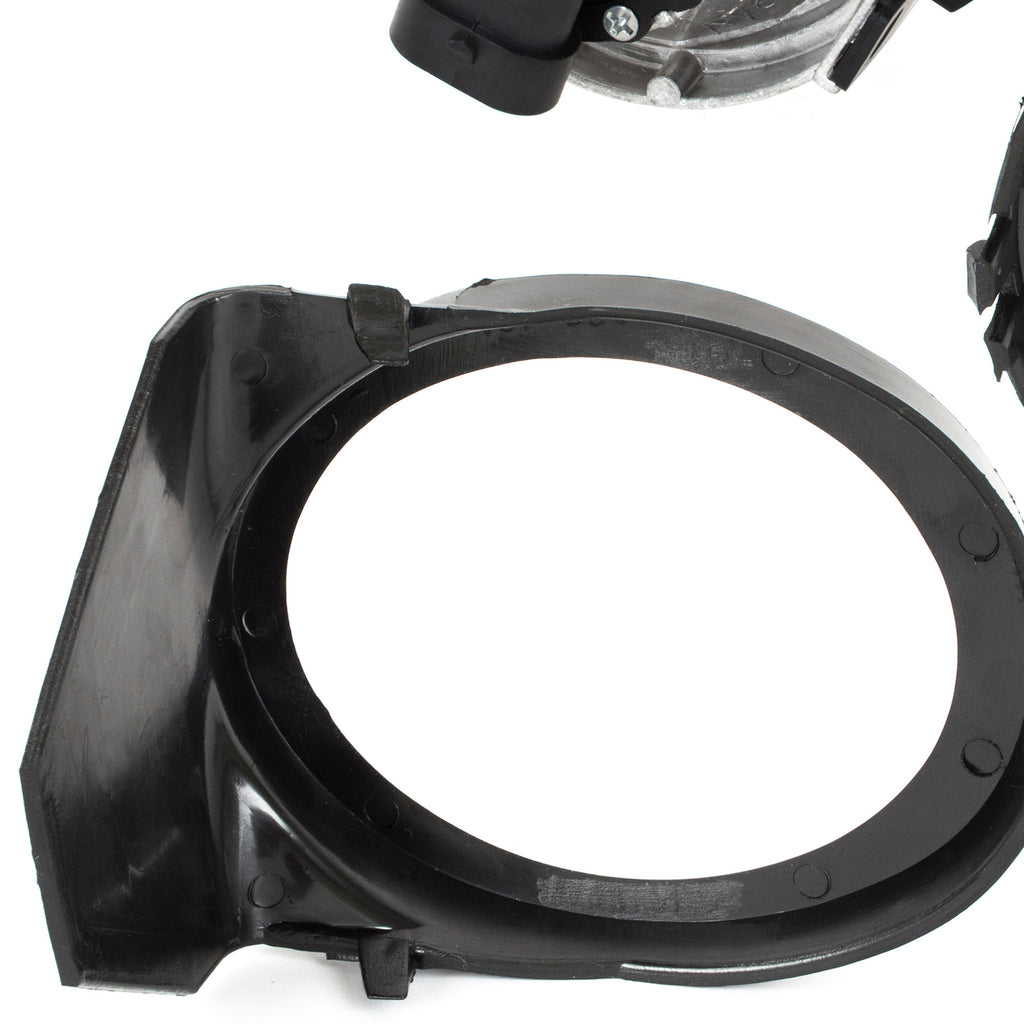 Set proiectoare ceață fumurii cu rame pentru BMW 3 E46 M-Paket M3