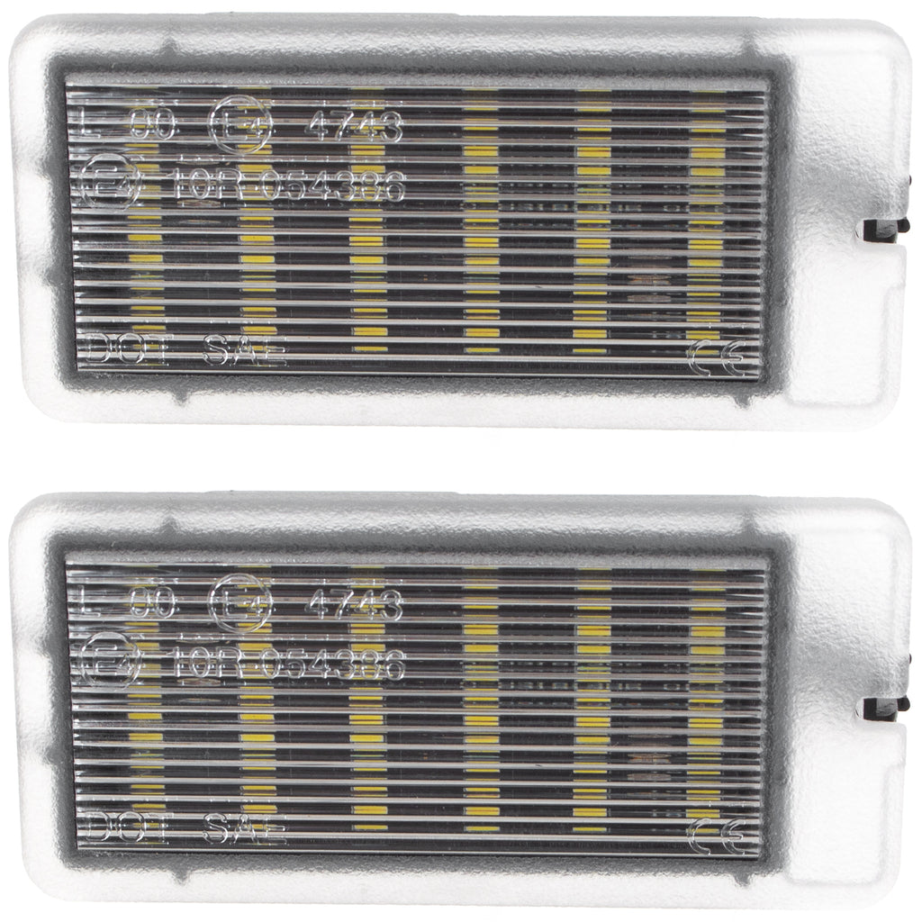 Чифт лампи LED за купето за Nissan Juke Leaf Murano Rogue Versa