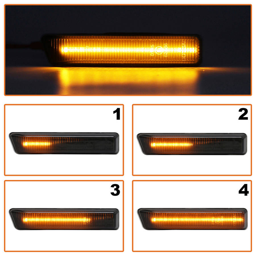 Чифт странични мигачи LED за BMW 3 E36 FL 1996–1999