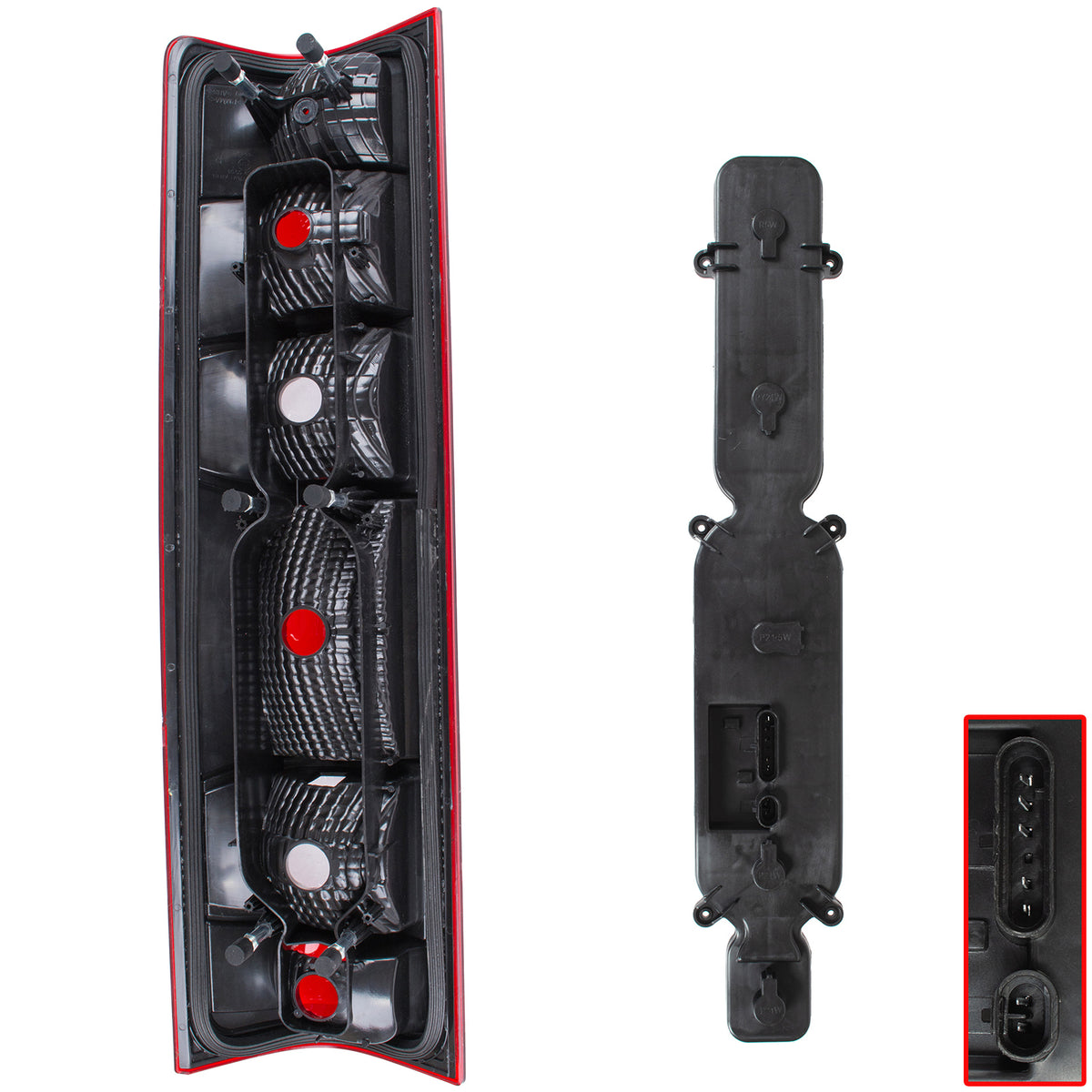 Комплект: стоп и платка за крушки за Iveco Daily 4 5 2006–2014
