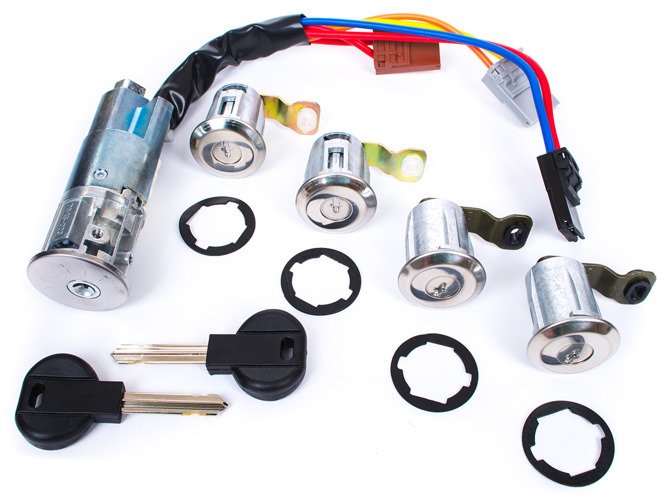 Set butuc contact și butuci yală pentru Citroen Berlingo 1996–2007