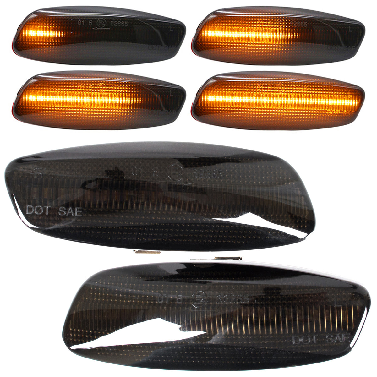 Чифт странични мигачи LED за Citroen C3 2 2009– – 6325G5