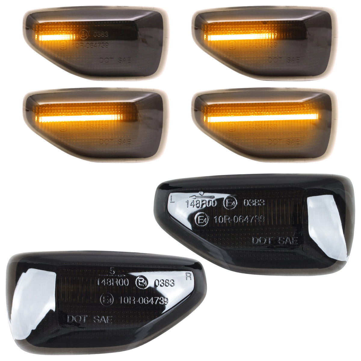 Чифт странични мигачи LED за Дачия Дъстър 2017– – 261601801R