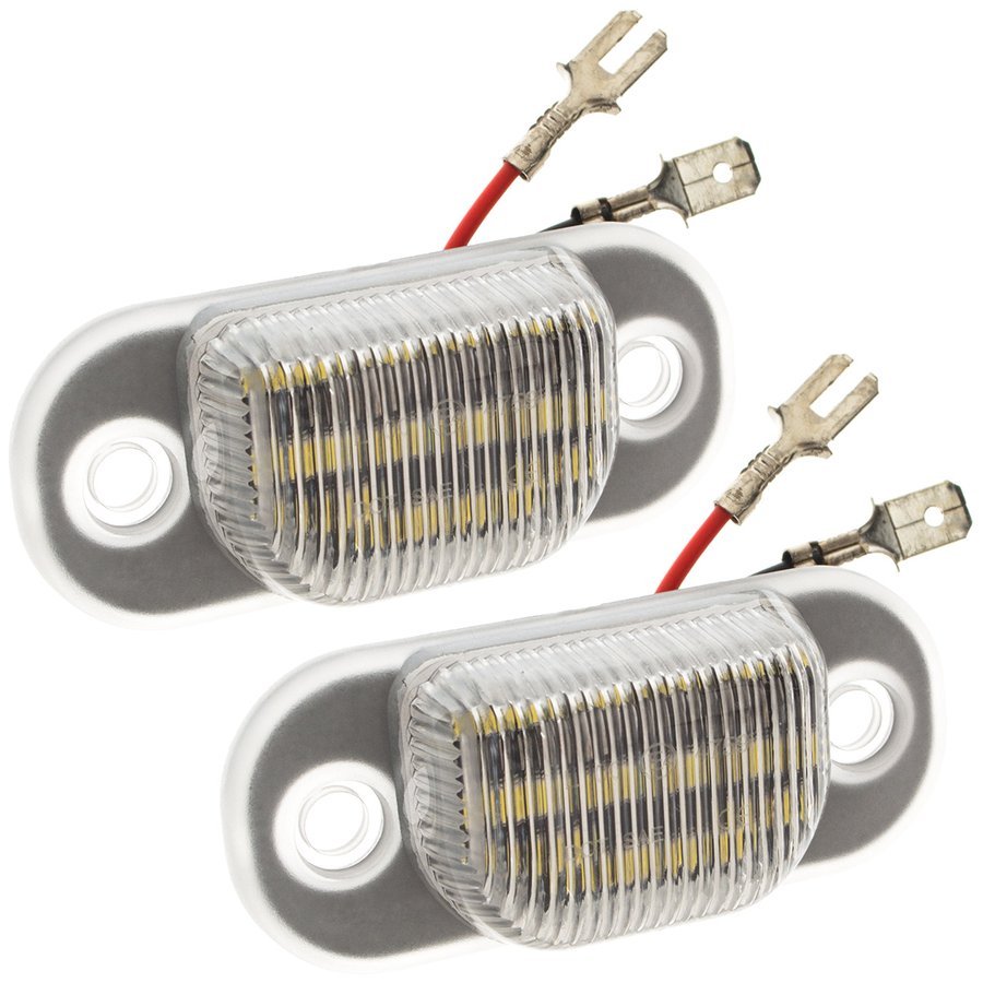Pereche lămpi număr LED pentru Audi 80 B3 B4 90 B3 100 C3 C4 și altele