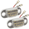 Pereche lămpi număr LED pentru Audi 80 B3 B4 90 B3 100 C3 C4 și altele