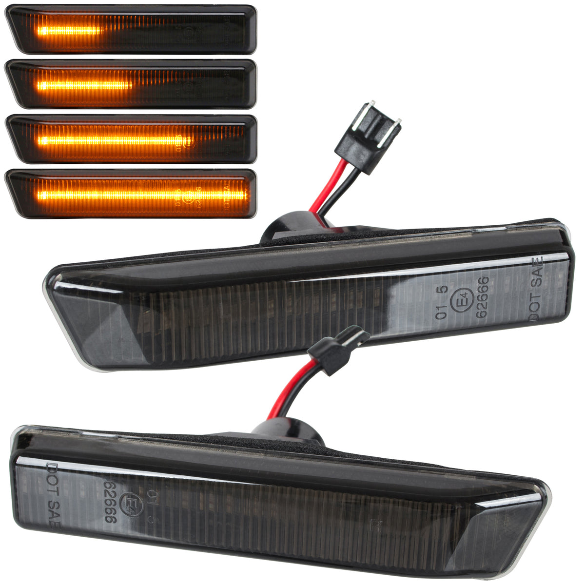 Чифт странични мигачи LED за BMW 3 E36 FL 1996–1999