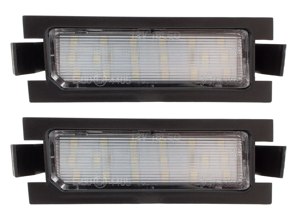 Pereche lămpi număr LED pentru Hyundai i30 2 Kia Ceed 2