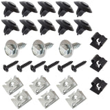 VW Polo 9N 01-12 zestaw spinek do mocowania osłony silnika 28szt. KPL
