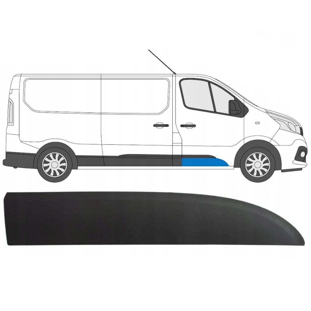 Лайстна на предните врати за Renault Trafic 3 2014–2018 – 808200752R