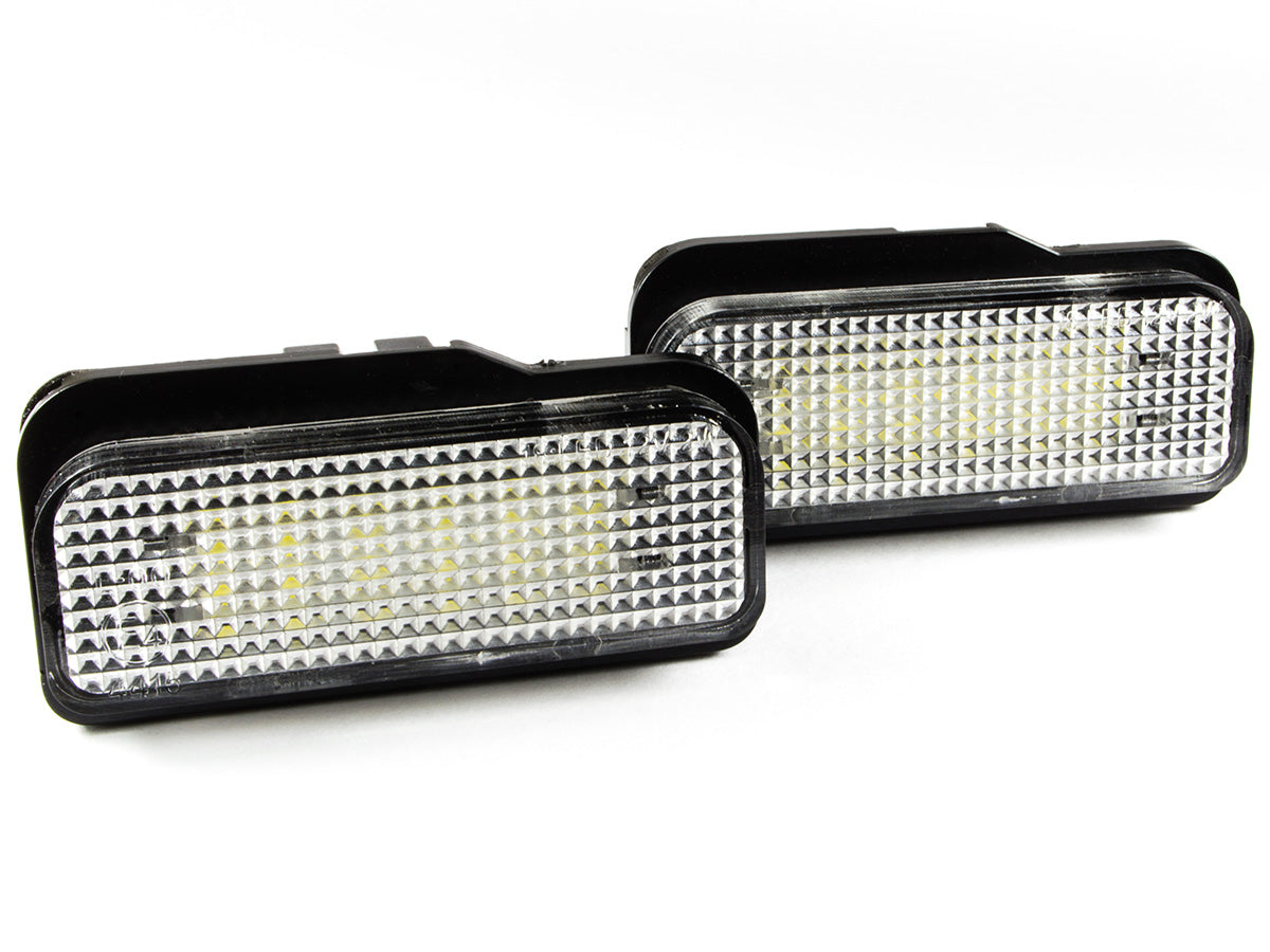 Pereche lămpi număr LED pentru Mercedes W203 W211 W219 R171