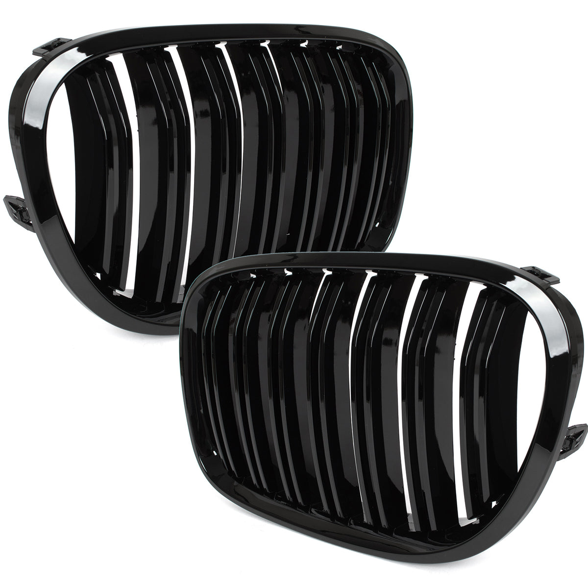 Чифт решетки между фаровете за BMW 7 F01 F02 2008–2011