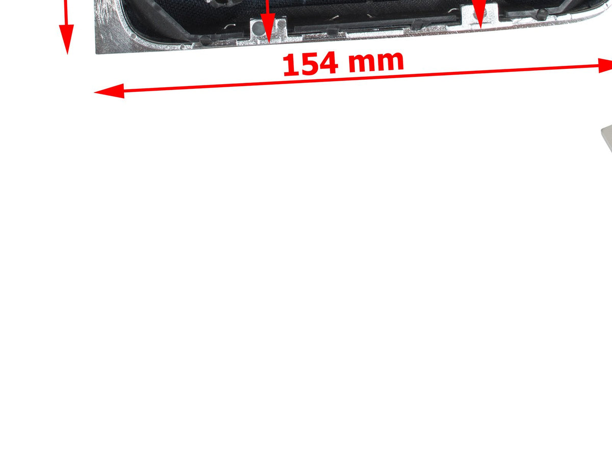 Nucă schimbător de viteze + manșon cu ramă cromată pentru VW Passat B6