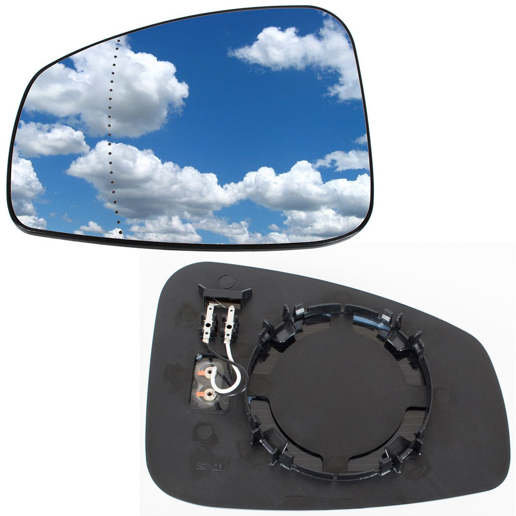 Sticlă oglindă exterioară stânga pentru Renault Megane 3 2008–2016