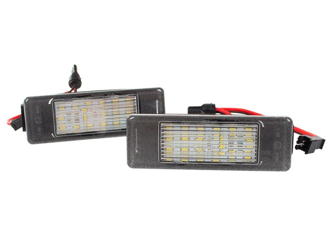 Pereche lămpi număr LED pentru Nissan Juke NV200 Qashqai 1 2 și altele