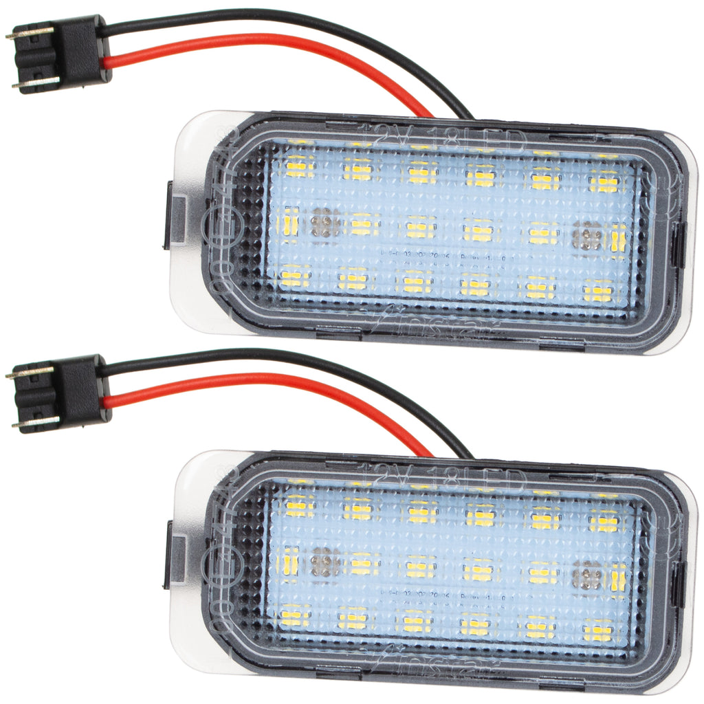 Pereche lămpi număr LED pentru Ford C-MAX 2 Fiesta Mk7 Focus și altele