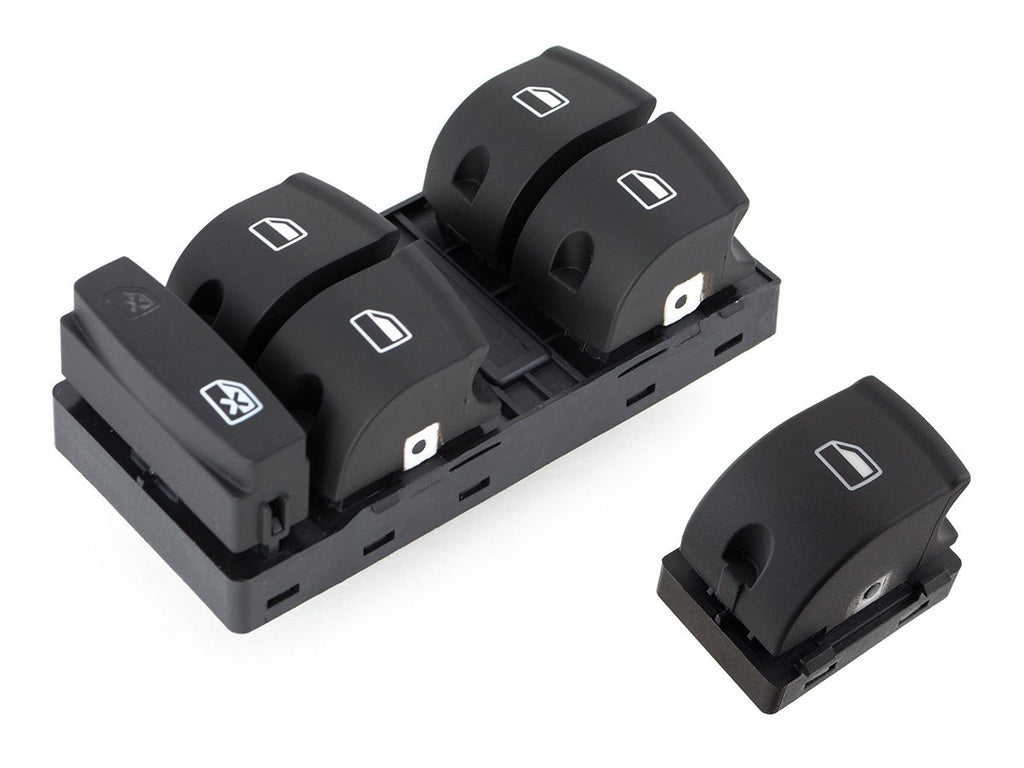 Set butoane geamuri electrice stânga și dreapta pentru Audi A6 C6