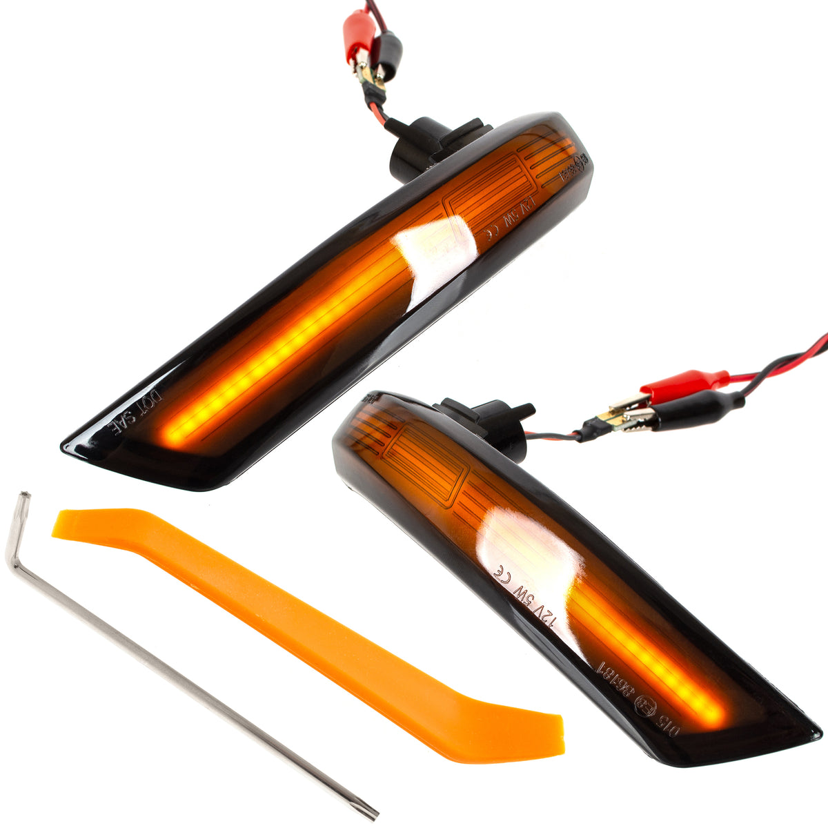 x2 KIERUNKOWSKAZY LED DYNAMICZNE Pływające FORD FOCUS II III 3 MONDEO IV 4