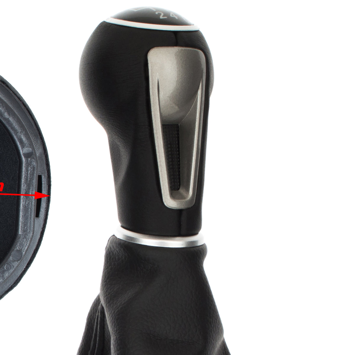 Топка за скоростен лост с маншон и рамка за Сеат Алтеа (Seat Altea)