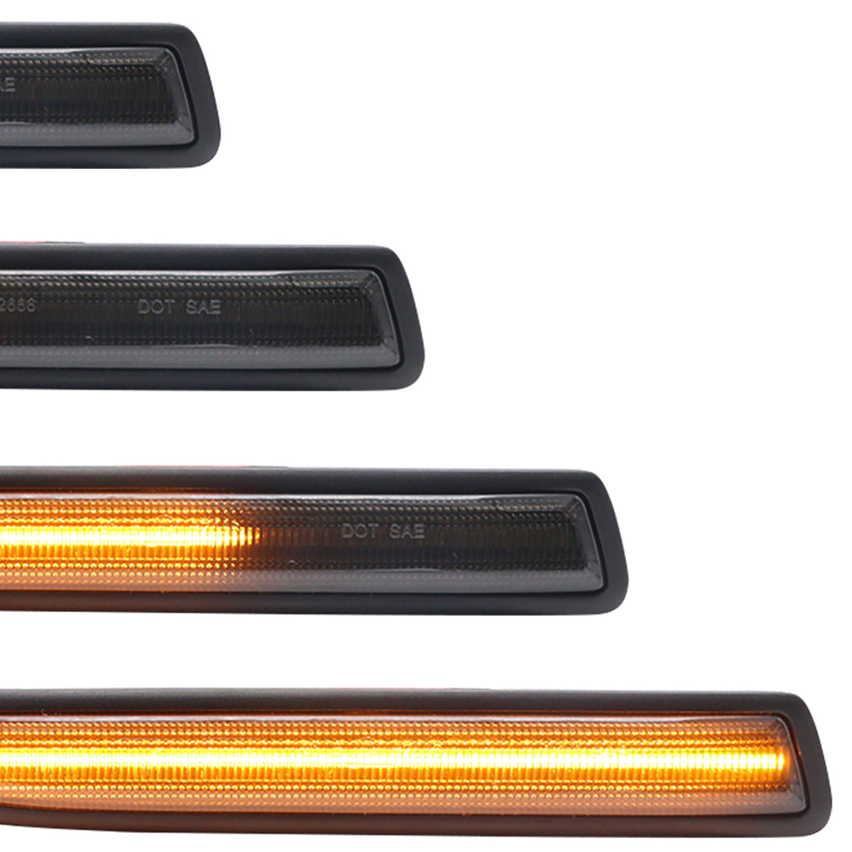 Чифт странични мигачи LED за Форд Мондео 4 (Ford Mondeo 4) 2007–2015