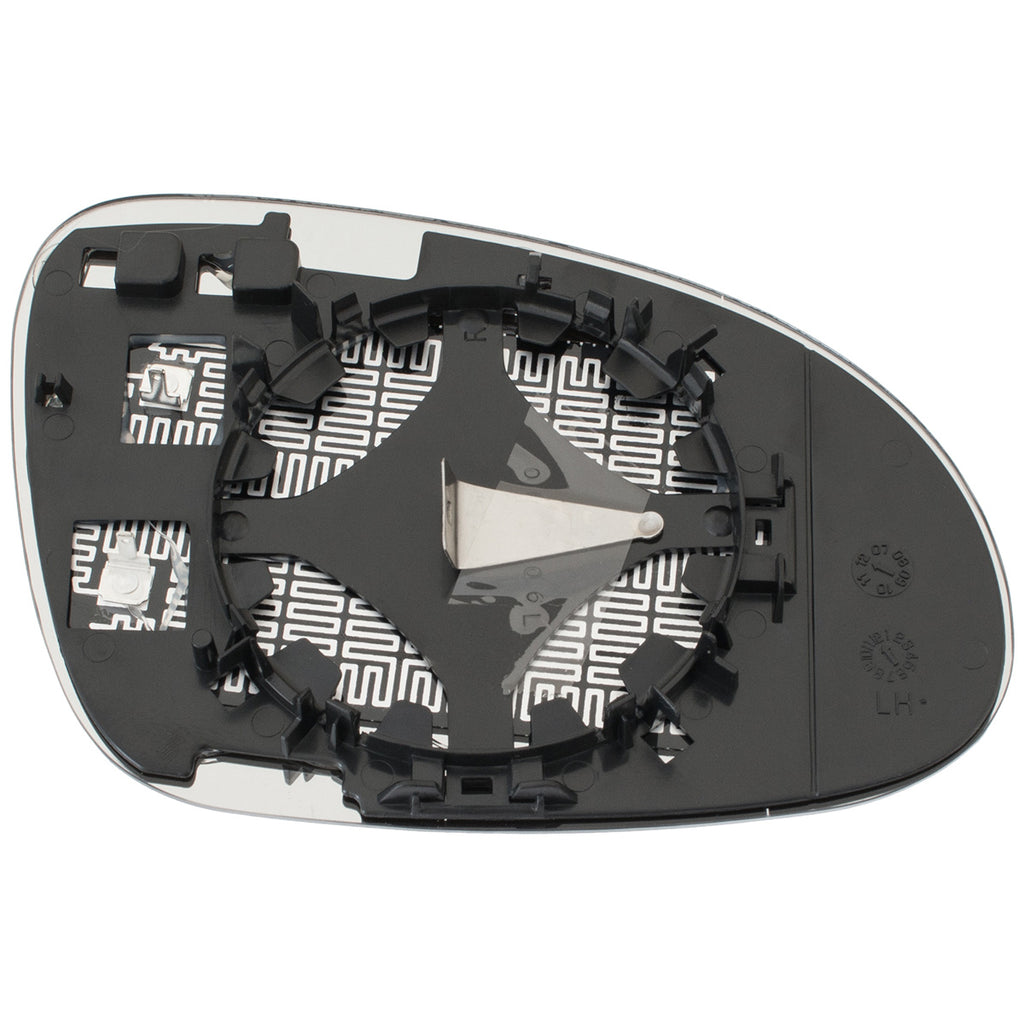 Sticlă oglindă exterioară stânga pentru VW Golf 6 2008–2016