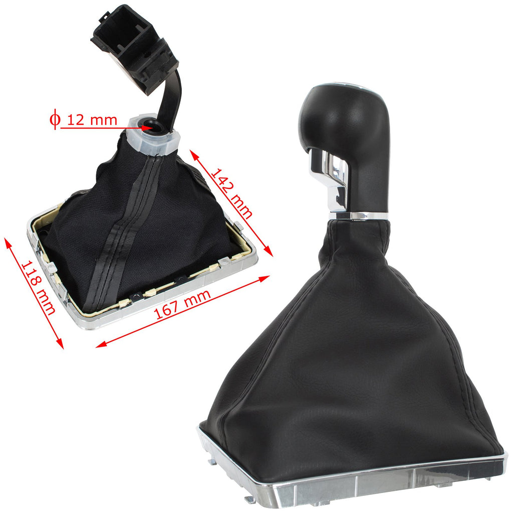 Nucă schimbător cu manșon și ramă pentru Opel Astra 3 H 2004–2010
