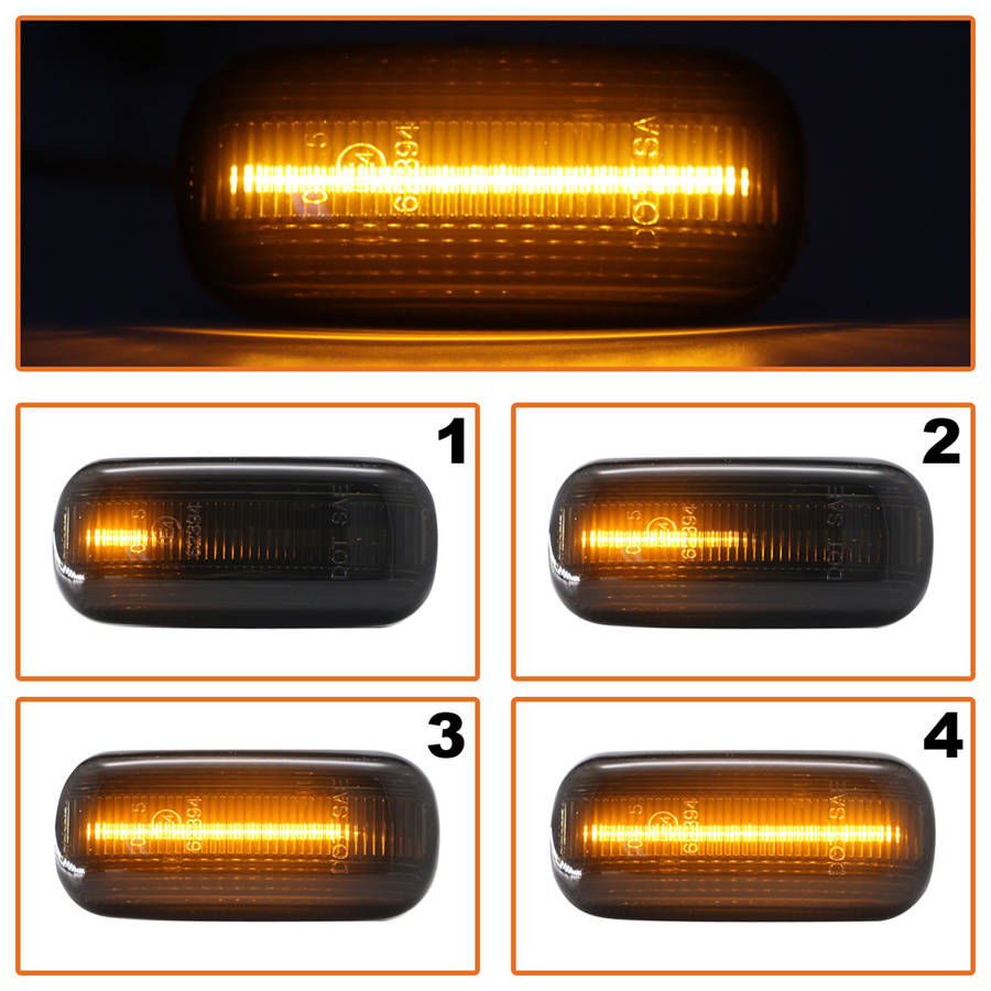 Чифт странични мигачи LED за Ауди А4 Б7 2004–2008 – 8E0949127