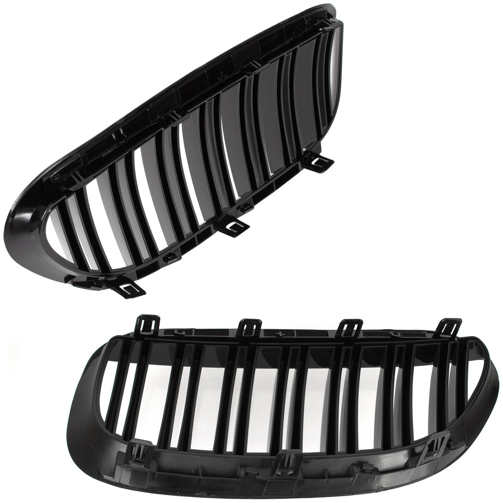 Чифт решетки между фаровете за BMW 6 E63 / E64 2004–2010 – 51137077931