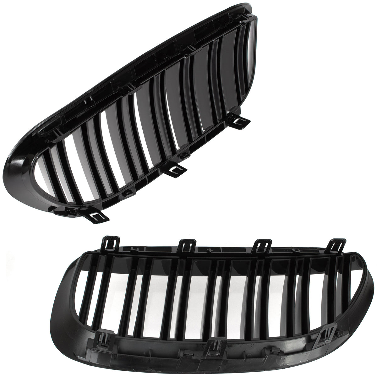 Чифт решетки между фаровете за BMW 6 E63 / E64 2004–2010 – 51137077931