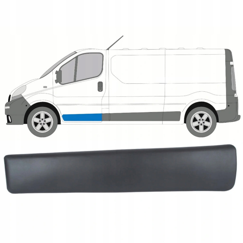 Лайстна на предните врати за Renault Trafic 2 2001–2013 – 8200036088
