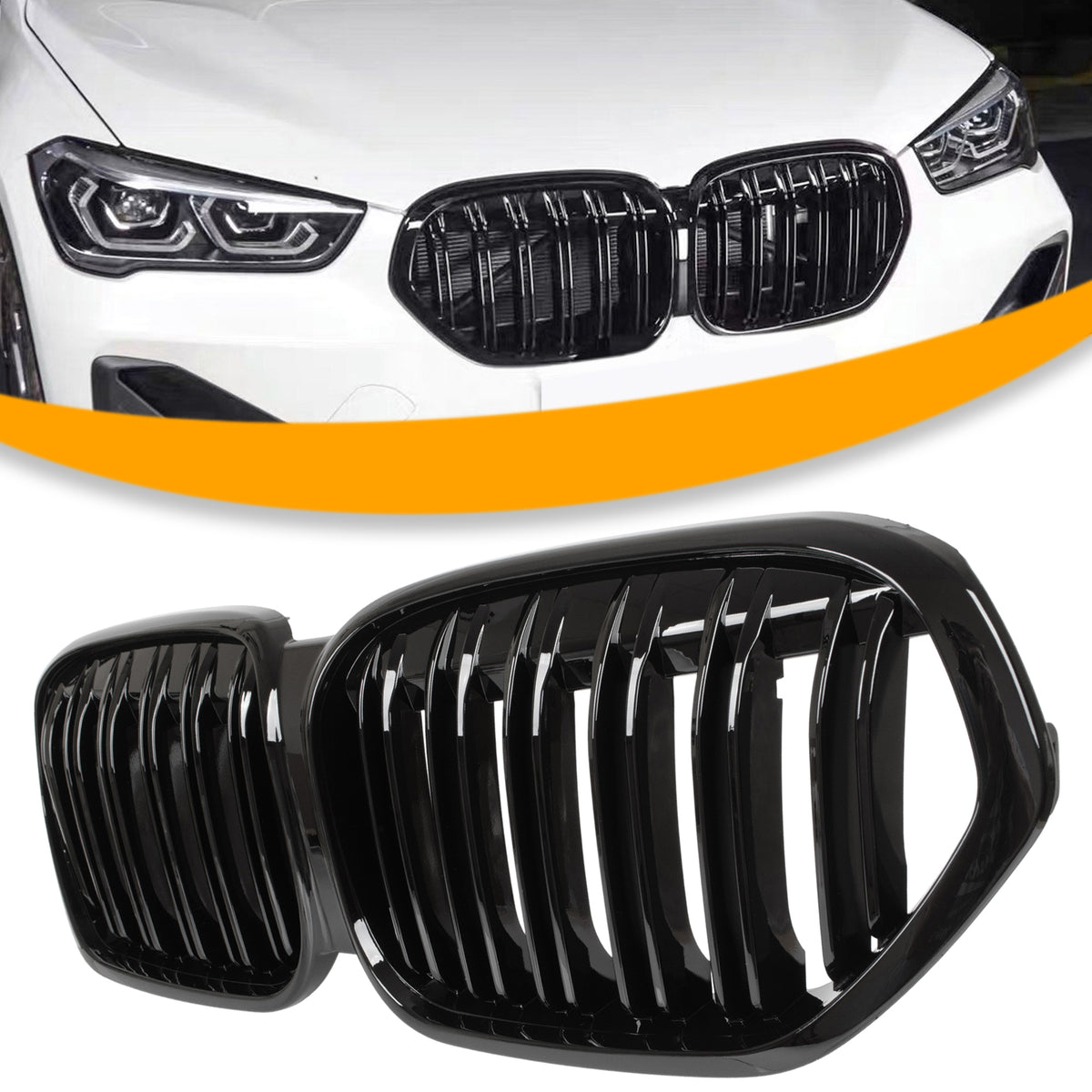 Grilă între faruri pentru BMW X1 F48 2019–2022