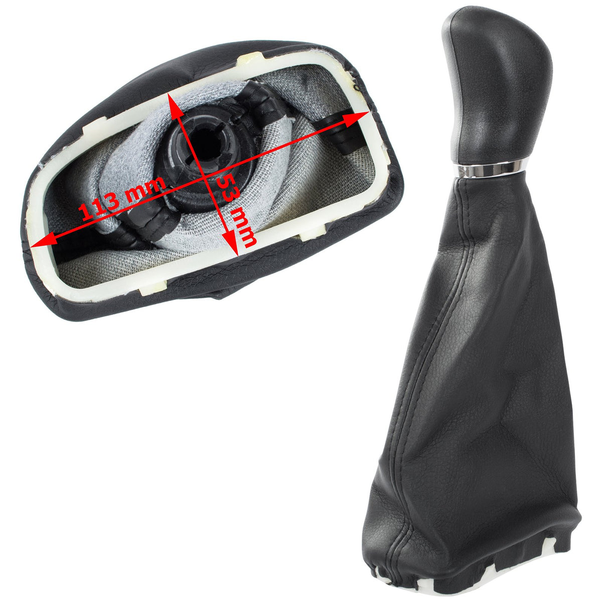 Топка за скоростен лост с маншон за Мерцедес Ц класа W203 2000–2007