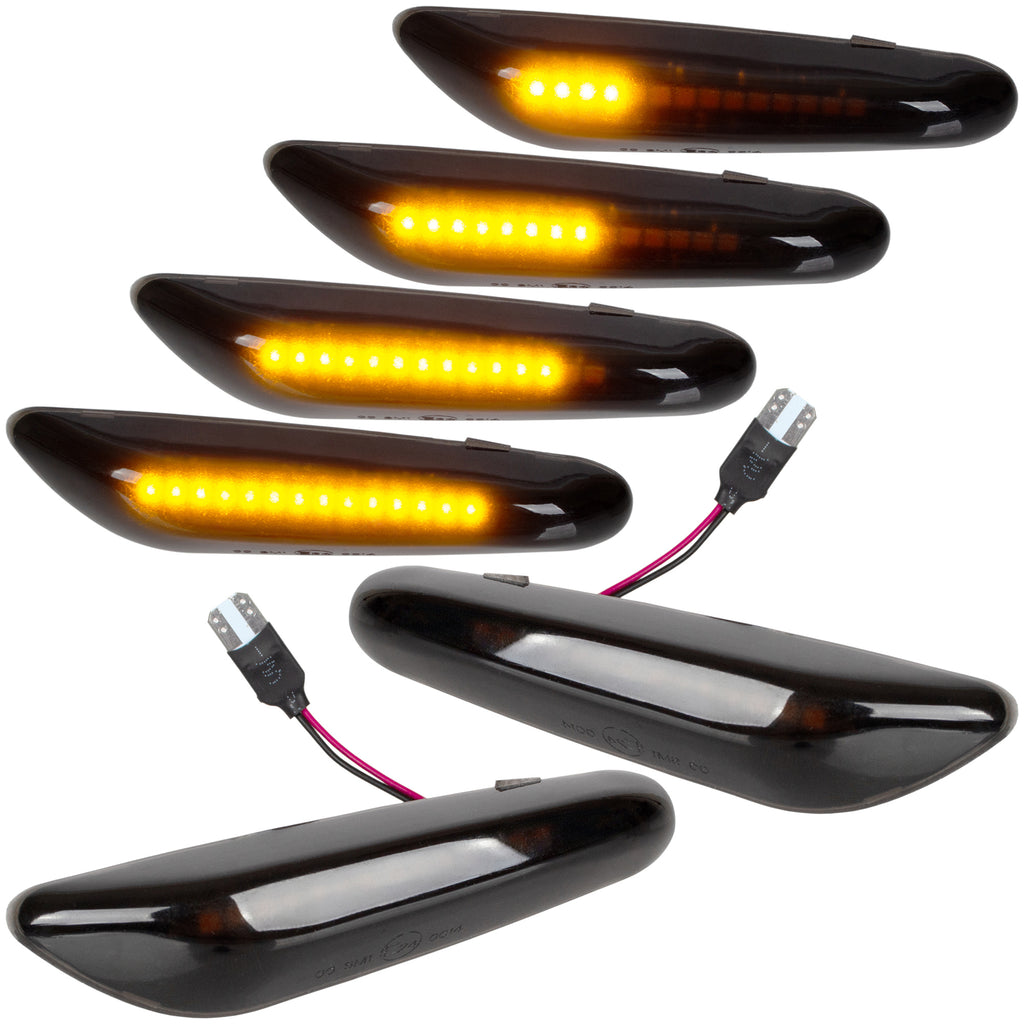 Чифт странични мигачи LED за БМВ 1 серия Е87 (BMW 1 E81 E82 E87 E88)