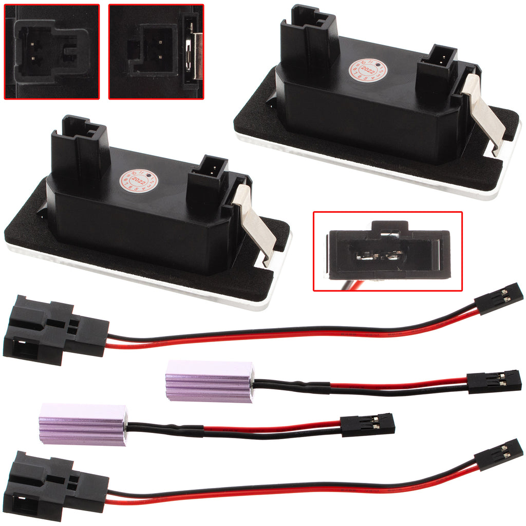 LED плафон за номер за VW Golf 6 Golf Plus Jetta 6 Passat B6 B7 и др.