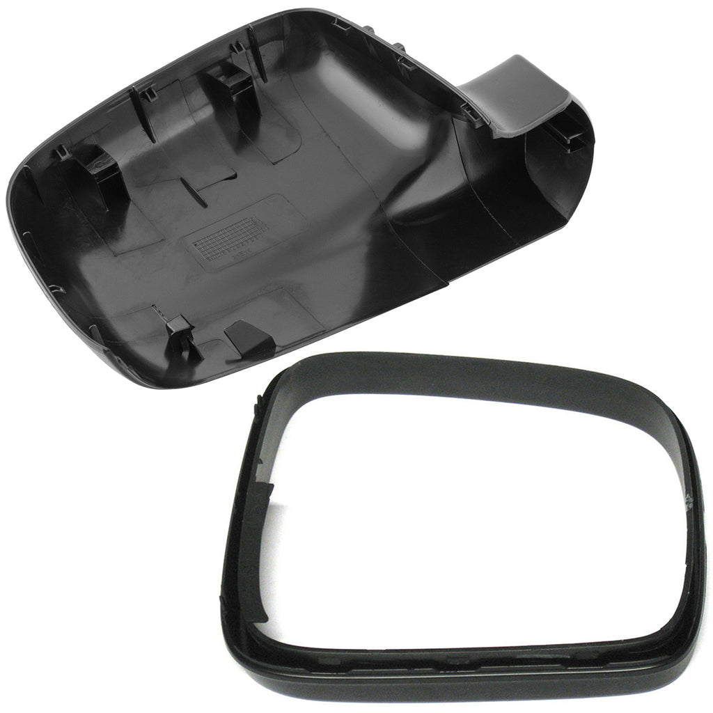 Carcasă + ramă oglindă exterioară stânga pentru VW T5 2003–2015