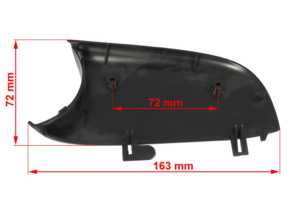 Долна капачка за странично огледало за VW Caddy 3 2004–2012