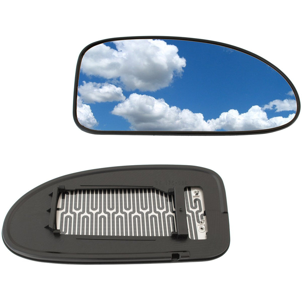 Sticlă oglindă exterioară dreapta pentru Ford Focus Mk1 1998–2005