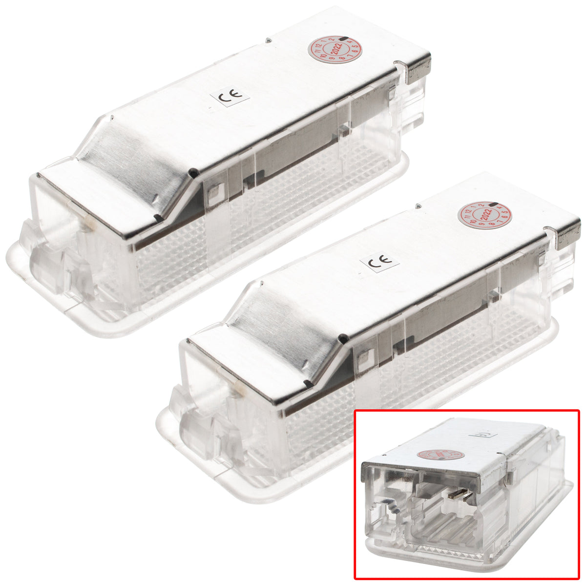 Чифт лампи LED за купето за Peugeot 1007 206 206+ 207 208 3008 и др.
