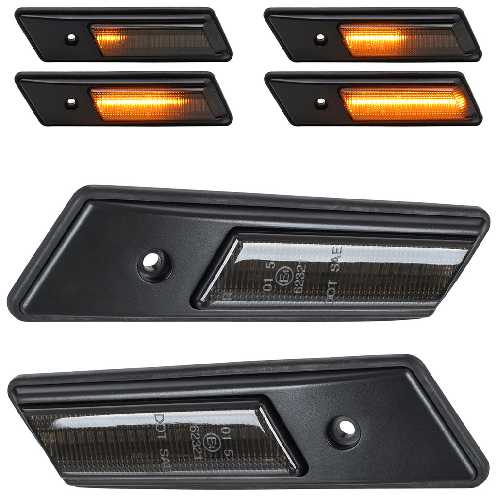 Чифт странични мигачи LED за BMW 7 E32 1985–1994