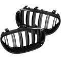 Чифт решетки между фаровете за БМВ Е60 (BMW 5 E60 / E61) 2003–2010