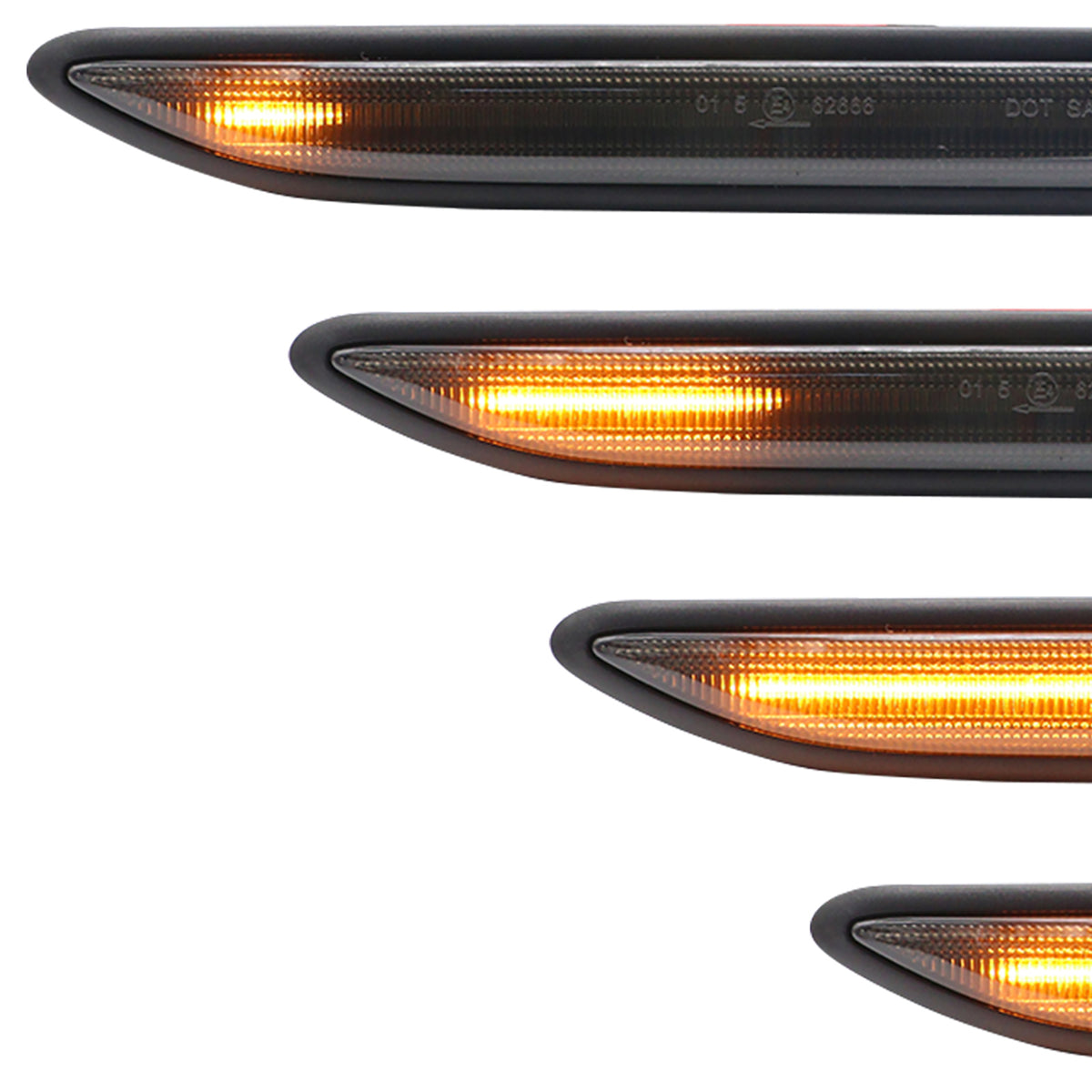 Чифт странични мигачи LED за Форд Мондео 4 (Ford Mondeo 4) 2007–2015