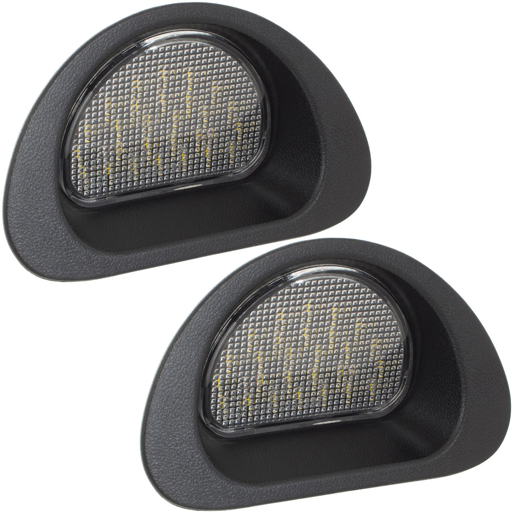 Pereche lămpi număr LED pentru Citroen C1 Peugeot 107 Toyota Aygo