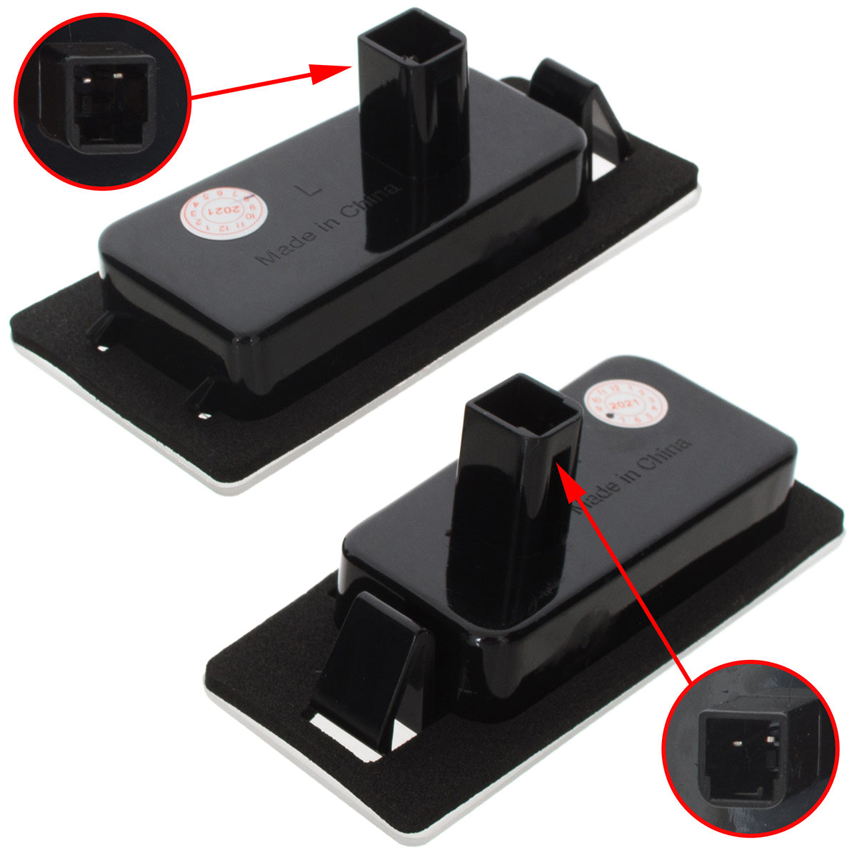 Pereche lămpi număr LED pentru Kia Cerato Hyundai i30 break Elantra