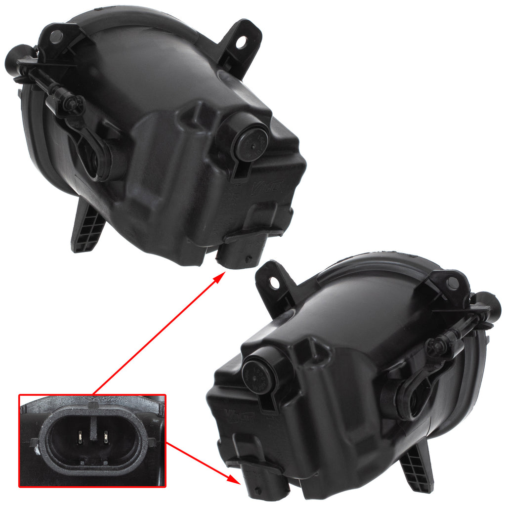 Чифт фарове за мъгла LED за БМВ Ф30 2011– – 7315559