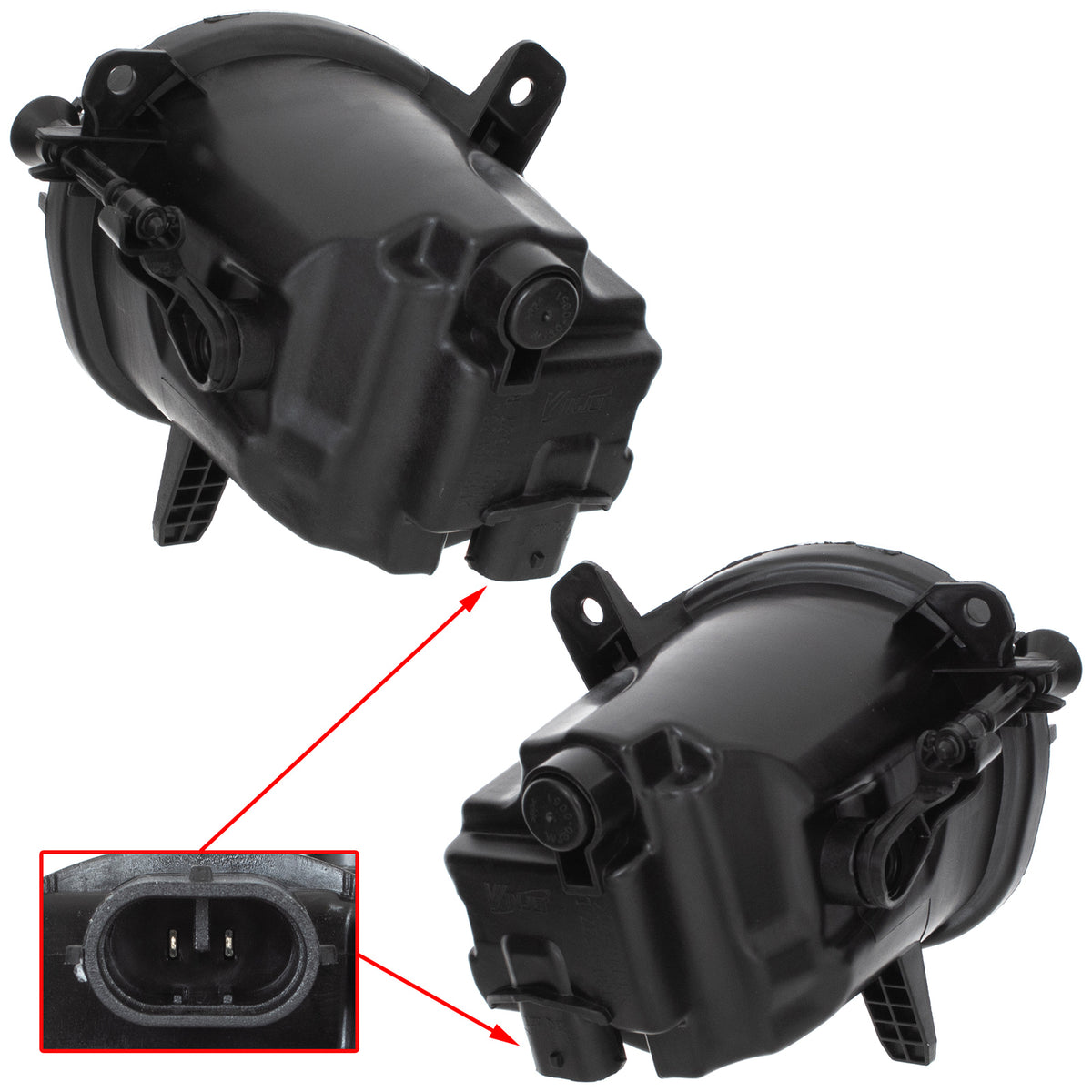 Чифт фарове за мъгла LED за БМВ Ф30 2011– – 7315559