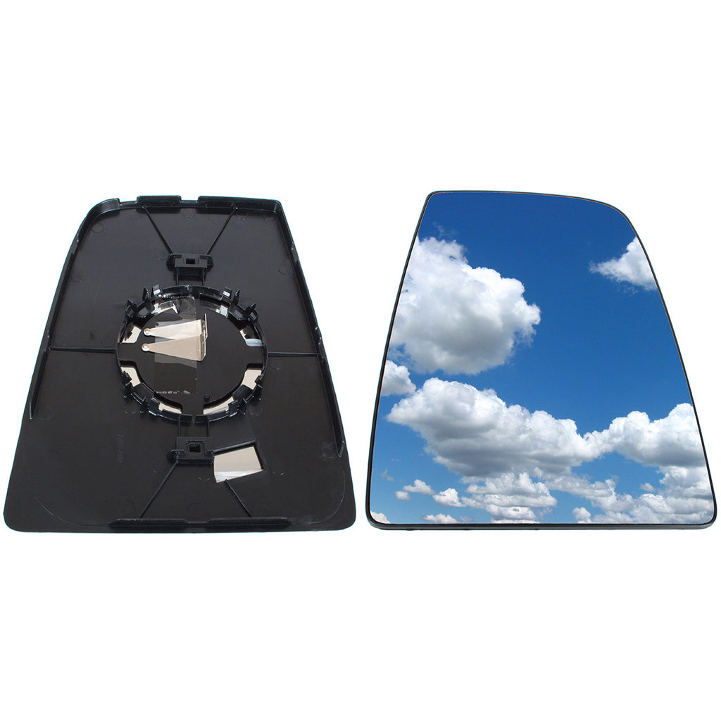 Sticlă oglindă manuală mare dreapta pentru Ford Transit Mk8 2014–2019