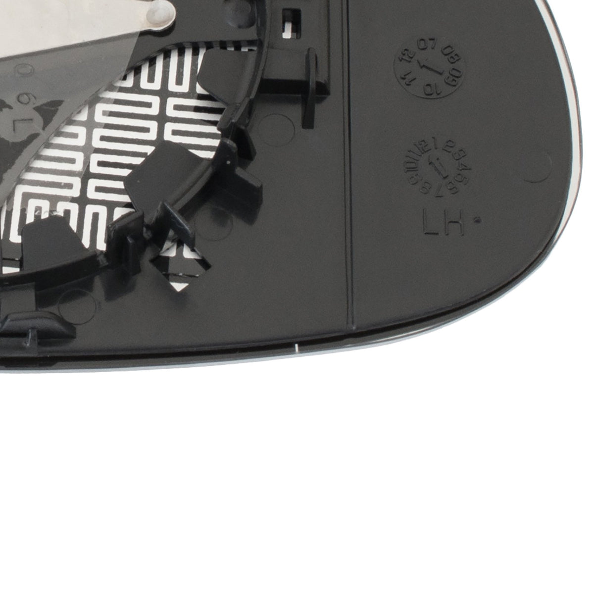 Sticlă oglindă exterioară stânga pentru VW Sharan 2004–2010
