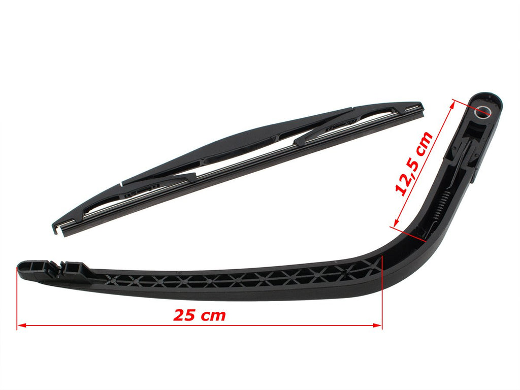 Lamelă + braț ștergător spate pentru Toyota Yaris 2001–2006