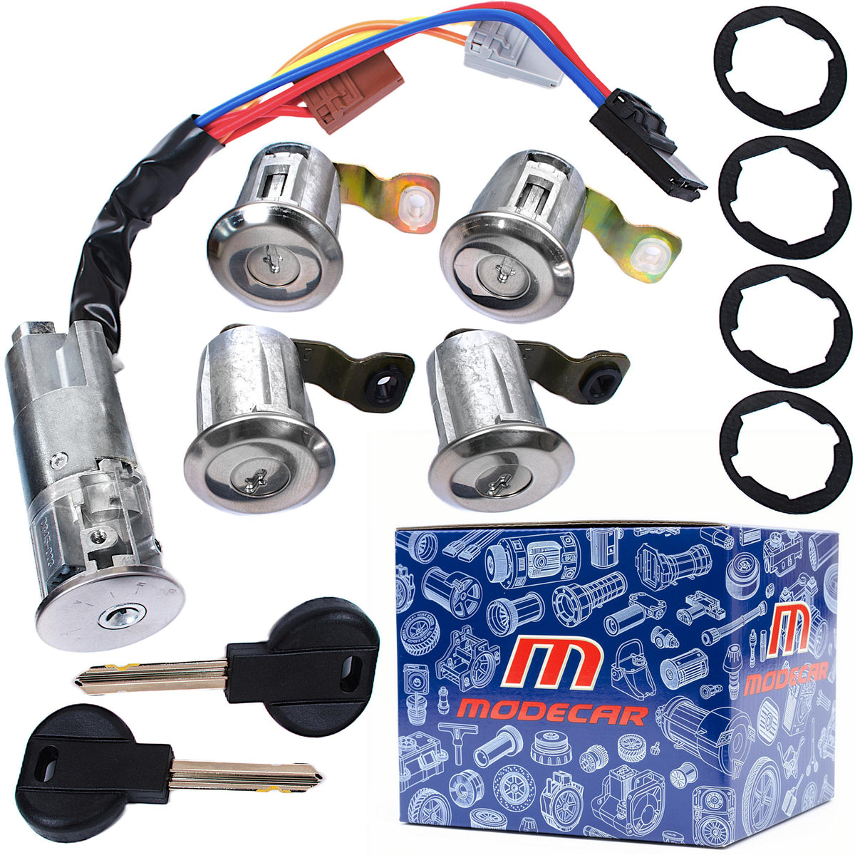 Set butuc contact și butuci yală pentru Citroen Berlingo 1996–2007