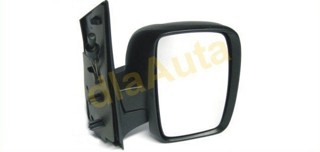 Fiat Scudo II 07-16 lusterko zewnętrzne manualne CZARNE prawe